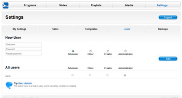 Gestione permessi - Fusion SpinetiX