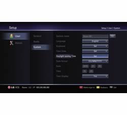 Semplice ma completa interfaccia di configurazione